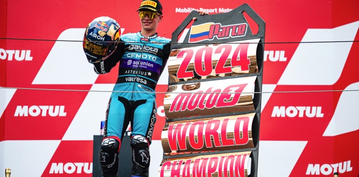 David Alonso, el primer Campeón del Mundo de Moto3 de la era Pirelli