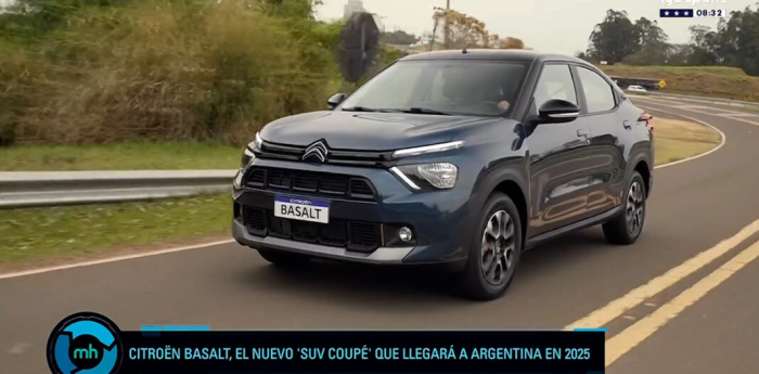 Citroën Basalt, conocemos el nuevo SUV Coupé que llega a Argentina en 2025