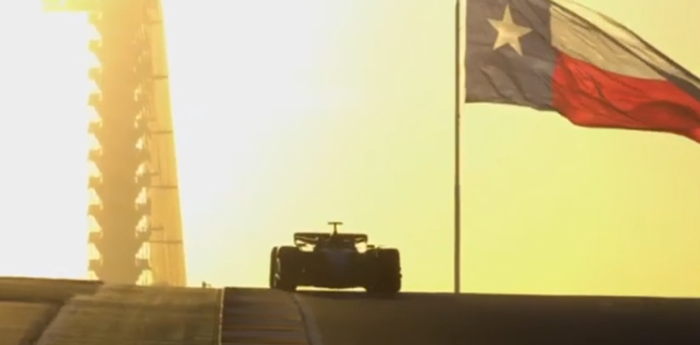 F1: la vuelta de Leclerc en el atardecer de Austin que se hizo viral