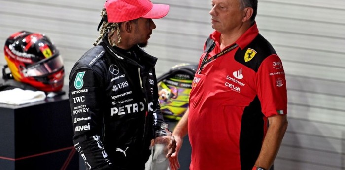 F1: Vasseur sobre la llegada de Hamilton a Ferrari: “Viene a ganar, no de vacaciones”