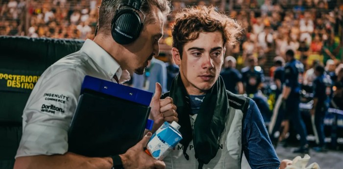 F1: Colapinto recreó el sticker que es viral en redes, pero de una forma muy particular