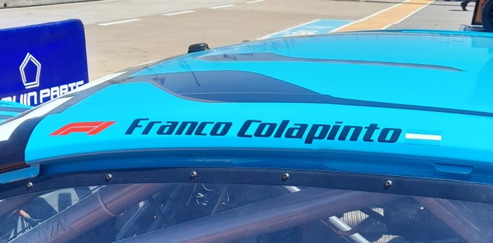 TC: Franco Colapinto, presente en los autos del Maquin Parts