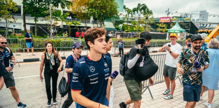 F1: el divertido backstage de la entrevista de Colapinto que viralizó la categoría