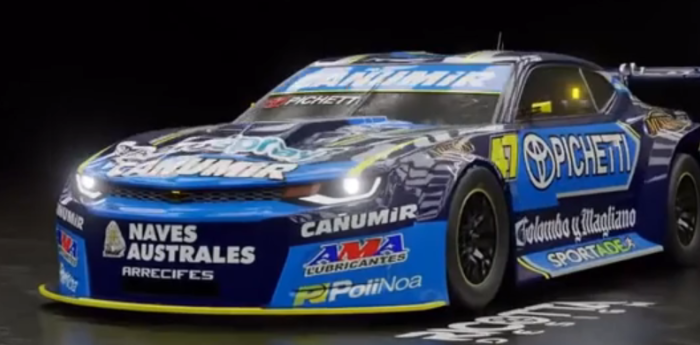 TC: Fontana presentó su nuevo Camaro para San Nicolás