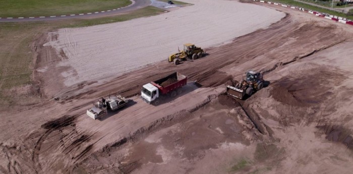 Córdoba: Siguen las obras en el autódromo Cabalén