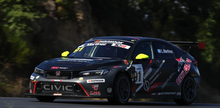 Luciano Martínez corre la última fecha del TCR Italy en Monza