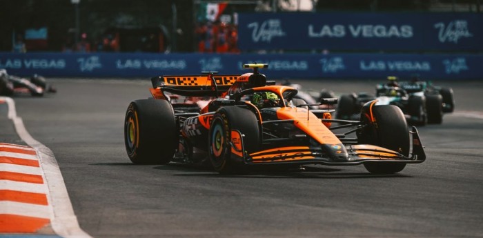 F1: McLaren subió al podio con Lando Norris en el Gran Premio de México