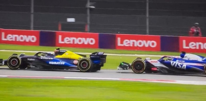 F1: así se vivió el toque entre Colapinto y Lawson desde la tribuna del GP de México