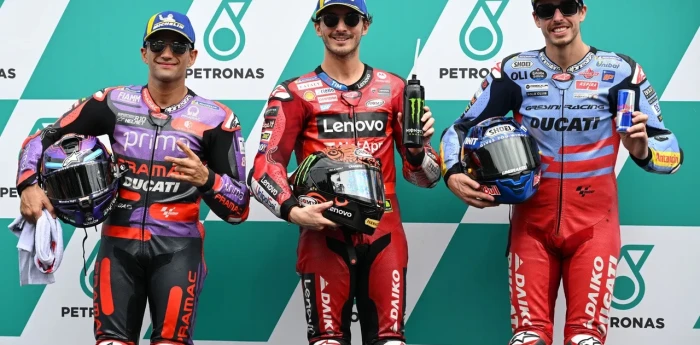 MotoGP: Bagnaia se quedó con la victoria en Malasia y estiró la definición del campeonato