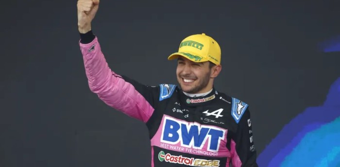 F1: Ocon tras su segundo puesto en el GP de Brasil: "Me pone muy contento estar en el podio"