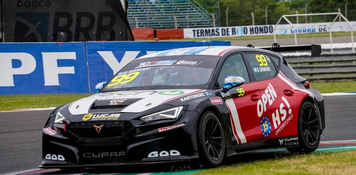 Damiani aceleró el TCR South America en Termas: "Es un auto muy noble"