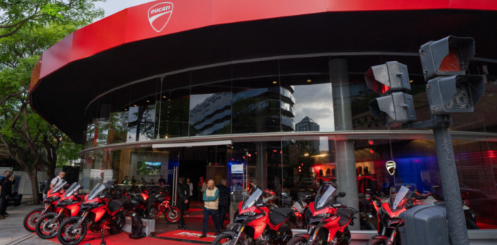 Ducati llegó a Buenos Aires con la apertura en Puerto Madero