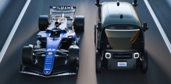 F1: Williams anunció una nueva asociación regional con una empresa de robotaxi