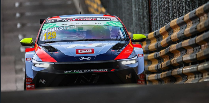 FIA TCR World Tour: quinto puesto para Girolami y abandono para Guerrieri en la carrera uno