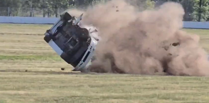 ¡Impactante! El fuerte accidente que se vivió en el Mouras de La Plata