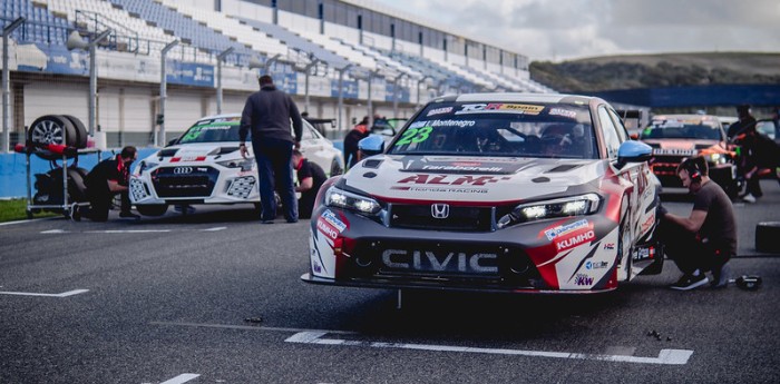 TCR Spain: Montenegro, en el Top 3 del segundo ensayo en Barcelona