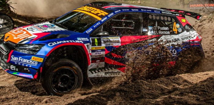 Rally Argentino: Pasten lidera en Mina Clavero y mantiene sus chances