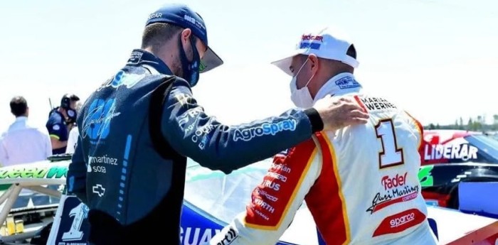 TC: Canapino se solidarizó con Werner tras lo sucedido en La Plata