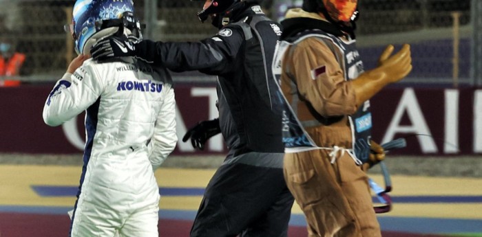 F1: el triste posteo de Williams tras el accidente de Colapinto en el GP de Qatar