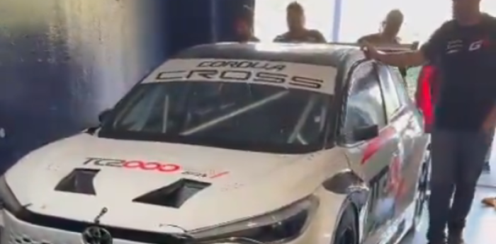 Así suena la Toyota Corolla Cross que pondrá en pista el TC2000 en 2025