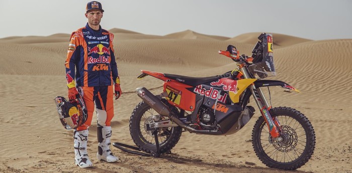 Kevin Benavides, sincero antes del Dakar 2025: "Di mi 100% para poder estar en esta carrera"