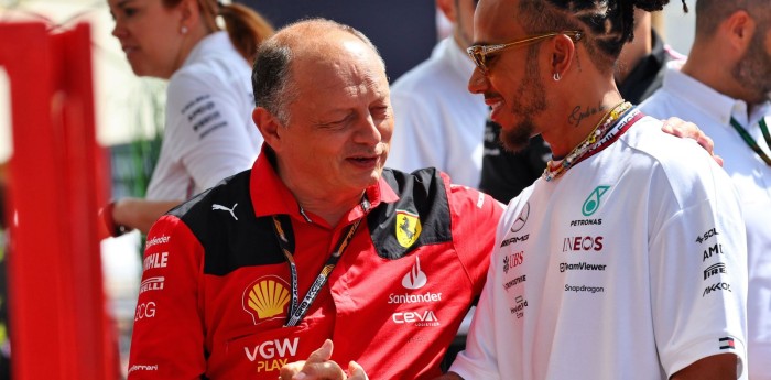 F1: Vasseur, orgulloso con la incorporación de Hamilton: "Es la mejor solución para Ferrari"