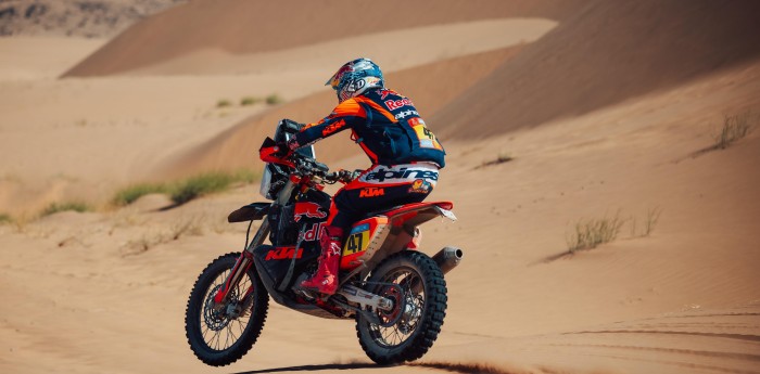 Dakar 2025: Kevin Benavides: "Fue una etapa muy mental y me fui dando ánimos para poder seguir"