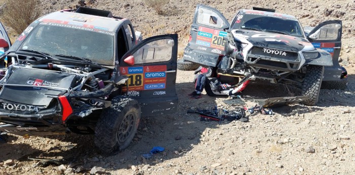 Impactante accidente en la Etapa 48hs del Rally Dakar 2025