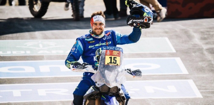 Dakar 2025: Santolino, la sorpresa de la Etapa 3 en Motos; Luciano Benavides fue P5 y Kevin P34