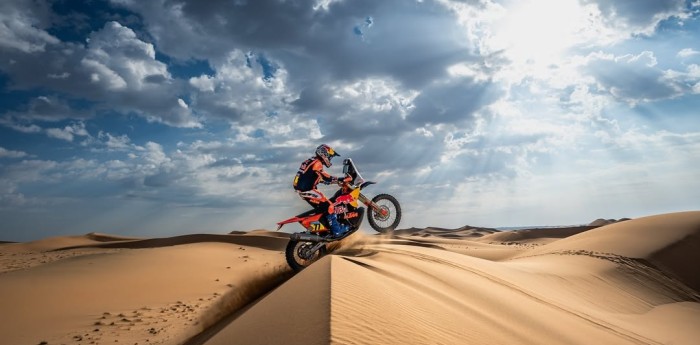 Dakar 2025: Luciano Benavides heredó la victoria en la Etapa 8 de las Motos