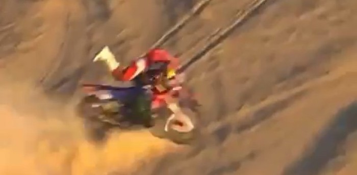 El brutal accidente de Schareina durante la Etapa 9 del Dakar 2025