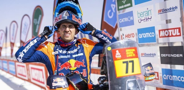 Dakar 2025: Benavides tras una dura Etapa 10: "Me mareé en las dunas"