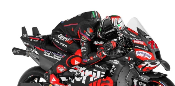 MotoGP: Aprilia presentó la nueva versión de la RS-GP con el “1” de Jorge Martín