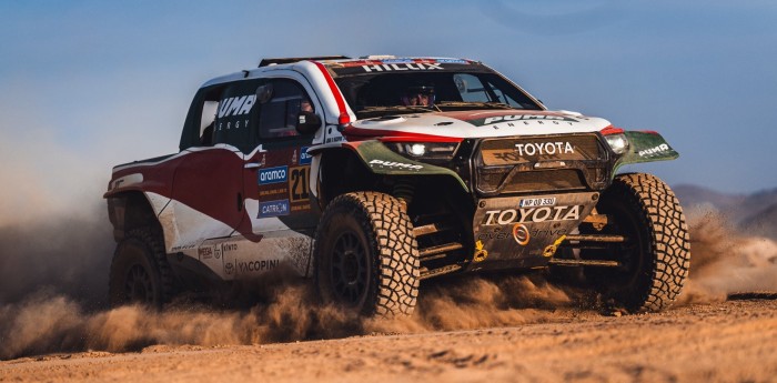 Dakar 2025: Yacopini: “Terminamos en una posición muy buena, hoy el nivel de Autos está muy alto”