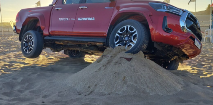 Toyota Amazing Experience en Pinamar: clínicas off-road y diversión para la familia