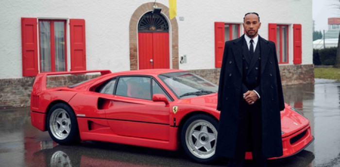 La historia de la Ferrari F40 que posó junto a Hamilton en Maranello