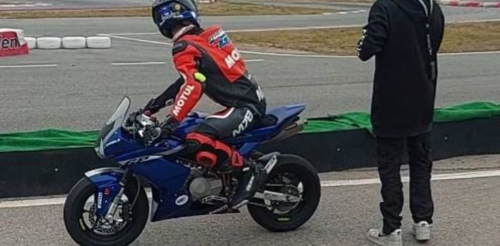 Facundo Medina tuvo su primer entrenamiento en España