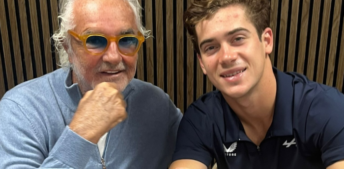 F1: ¡Bienvenido Franco! La foto de Colapinto con Briatore en su primer día en Alpine