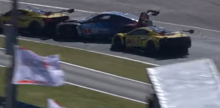 IMSA: Varrone protagonizó una polémica maniobra en el cierre de las 24 Horas de Daytona