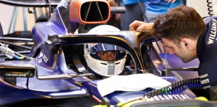 F1: Williams prueba con Albon y Sainz en Barcelona