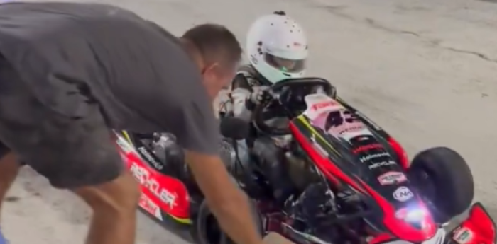 El consejo de Werner a su hijo antes de su primera carrera de karting