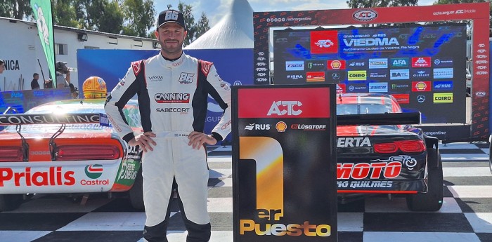 TC: tras la pole en Viedma, Canapino recordó a Alberto: "Se la quiero dedicar a él"