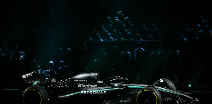 F1: Mercedes mostró el monoplaza que utilizará en la temporada 2025