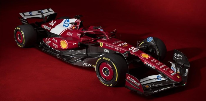 F1: Ferrari develó el nuevo diseño que usará en este 2025