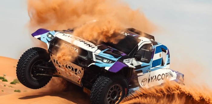 W2RC: los secretos de la Hilux con la que Yacopini afrontará el Abu Dhabi Desert Challenge