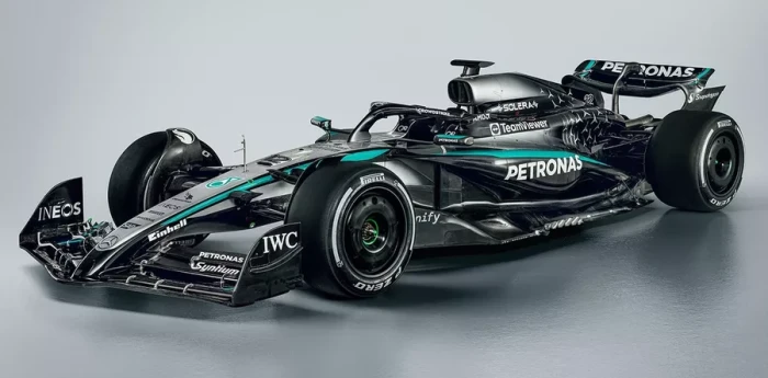 F1: Mercedes presentó el W16 para este 2025