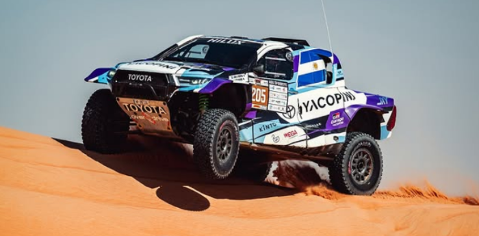 W2RC: Yacopini tras la cuarta etapa del Abu Dhabi Desert Challenge: "Fue la más dura de todas"