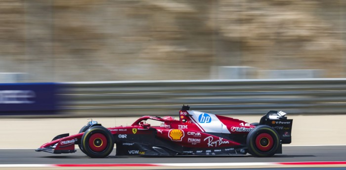 F1: Leclerc y Ferrari, los más rápidos en el inicio del último día de tests en Bahrein