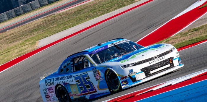 NASCAR Xfinity: Baltazar Leguizamón debió abandonar por un problema técnico