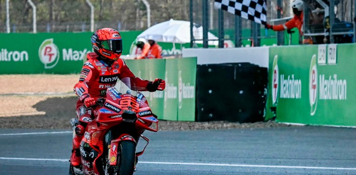 Marc Márquez, el primer ganador del año de MotoGP en Tailandia